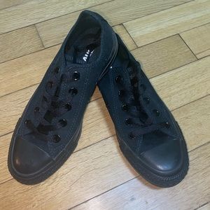 Black Converse Only Worn Once!!